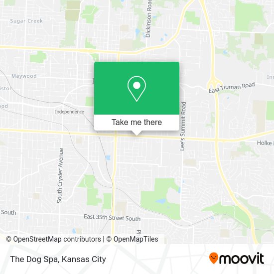 Mapa de The Dog Spa