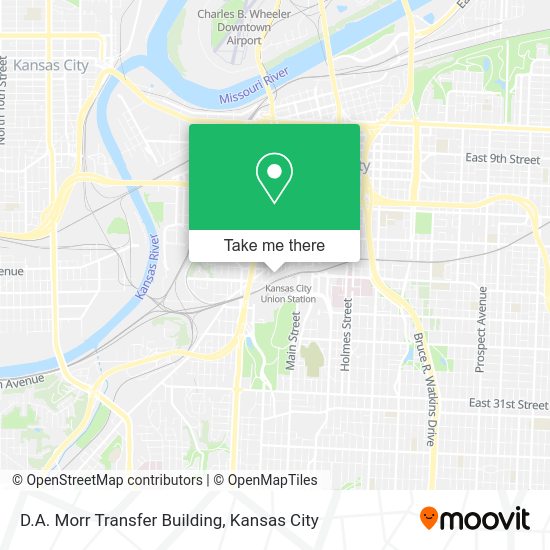 D.A. Morr Transfer Building map