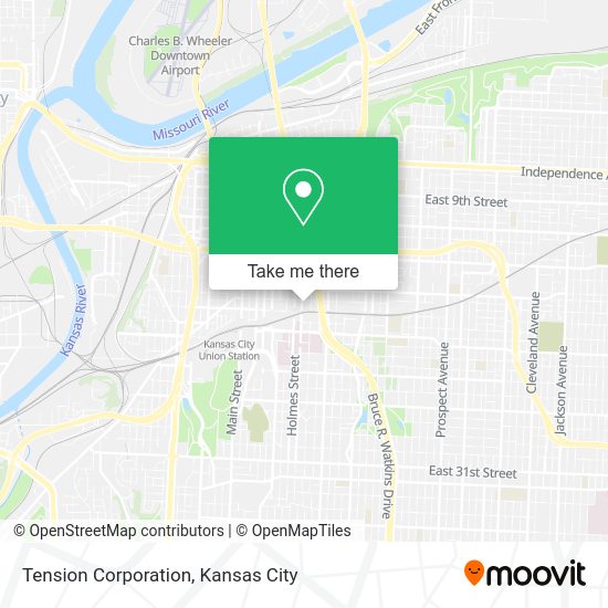 Mapa de Tension Corporation