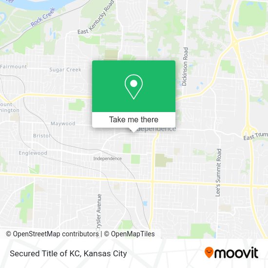 Secured Title of KC map