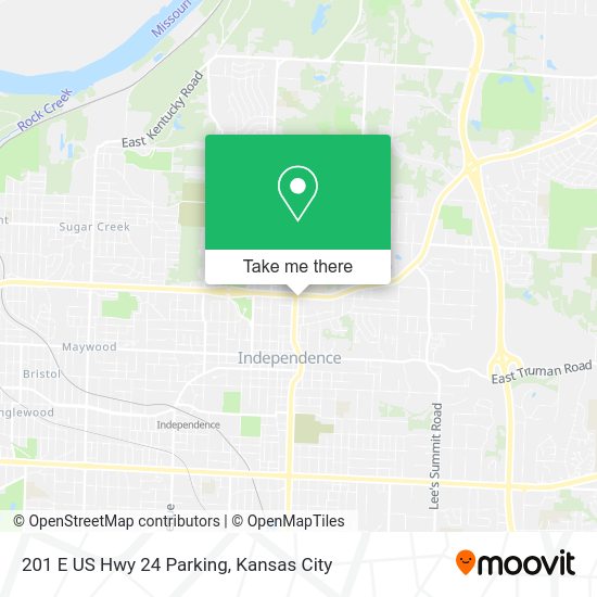 201 E US Hwy 24 Parking map