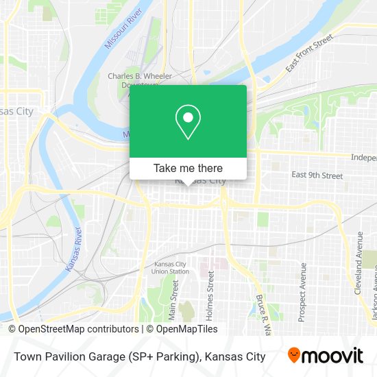 Mapa de Town Pavilion Garage (SP+ Parking)