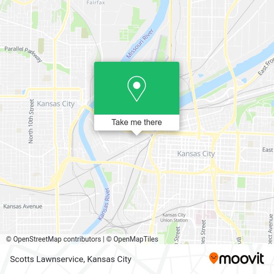 Mapa de Scotts Lawnservice