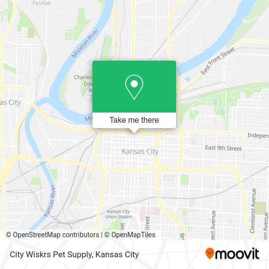 Mapa de City Wiskrs Pet Supply
