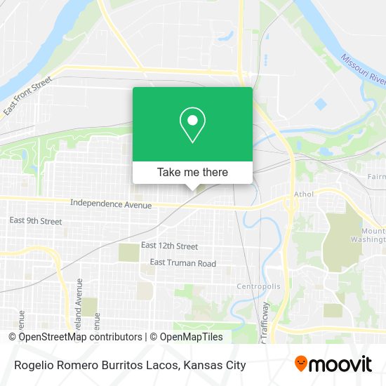 Mapa de Rogelio Romero Burritos Lacos