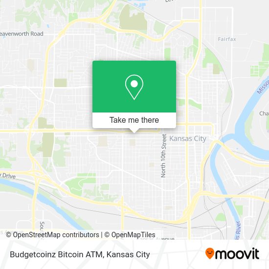 Budgetcoinz Bitcoin ATM map