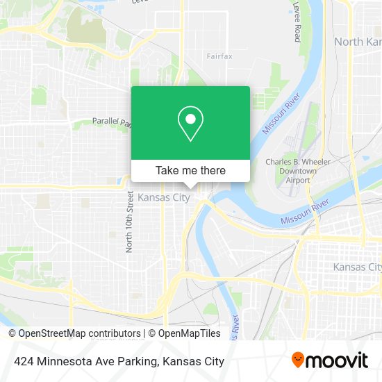 Mapa de 424 Minnesota Ave Parking