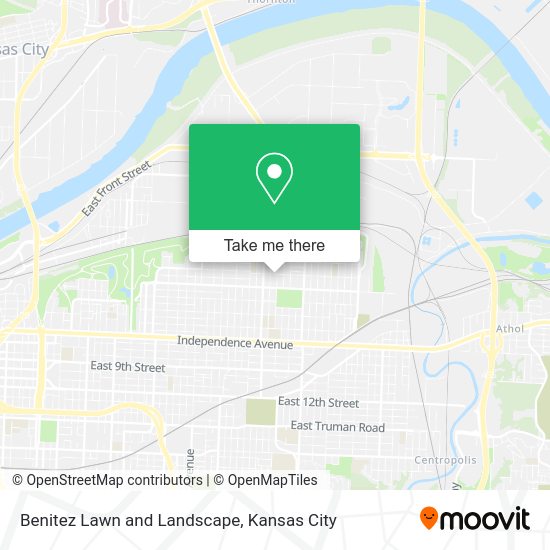 Mapa de Benitez Lawn and Landscape