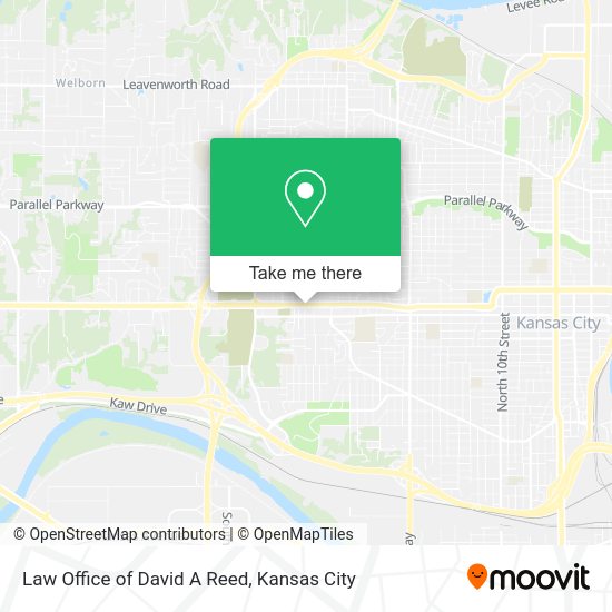 Mapa de Law Office of David A Reed