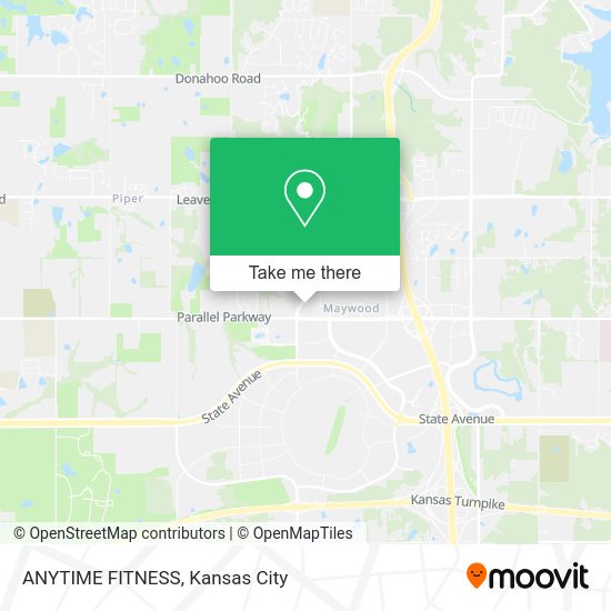 Mapa de ANYTIME FITNESS