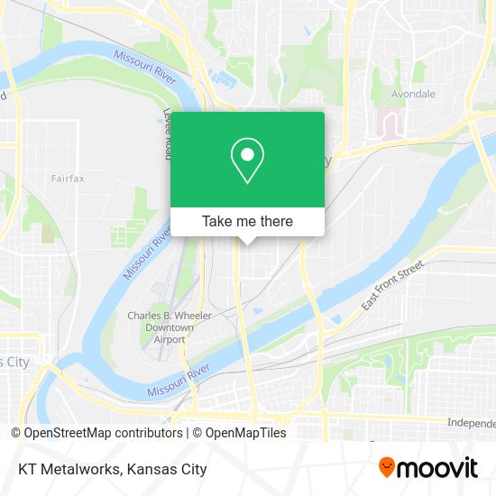 KT Metalworks map