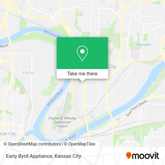 Early Byrd Appliance map
