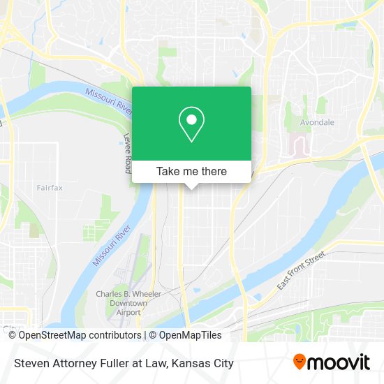 Steven Attorney Fuller at Law map