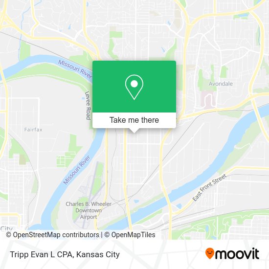 Mapa de Tripp Evan L CPA