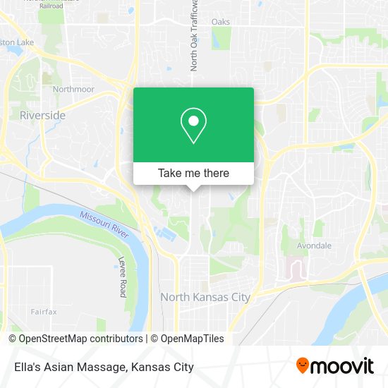 Ella's Asian Massage map