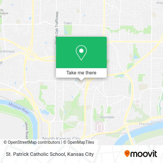 St. Patrick Catholic School map