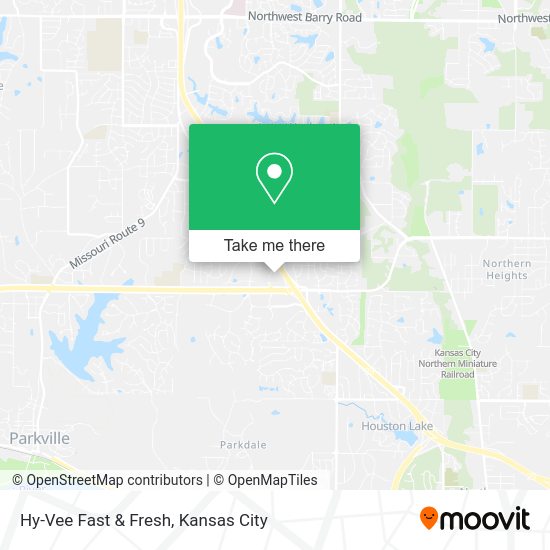 Hy-Vee Fast & Fresh map