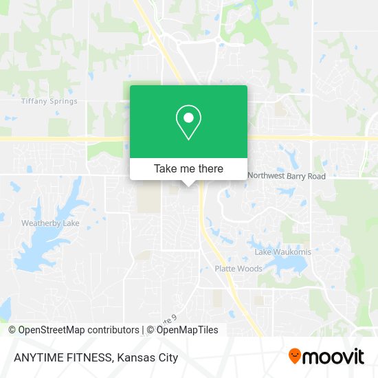 ANYTIME FITNESS map