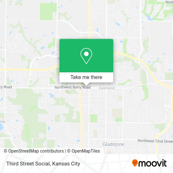 Third Street Social map