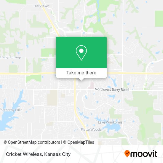 Cricket Wireless map