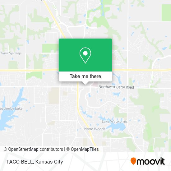Mapa de TACO BELL