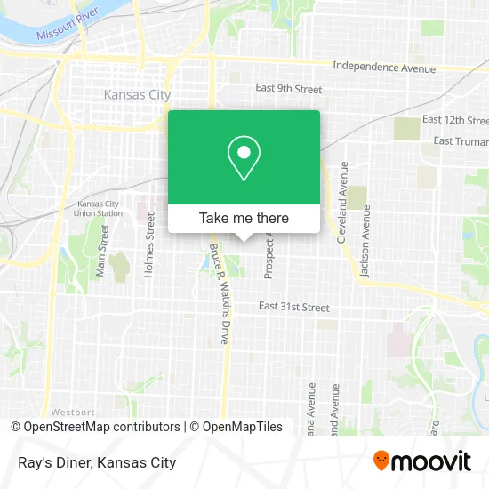 Ray's Diner map