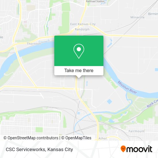 CSC Serviceworks map