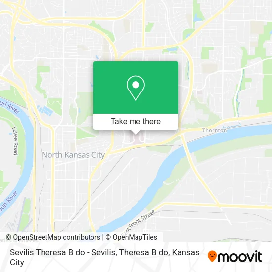 Sevilis Theresa B do - Sevilis, Theresa B do map