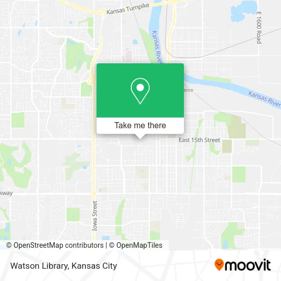 Watson Library map