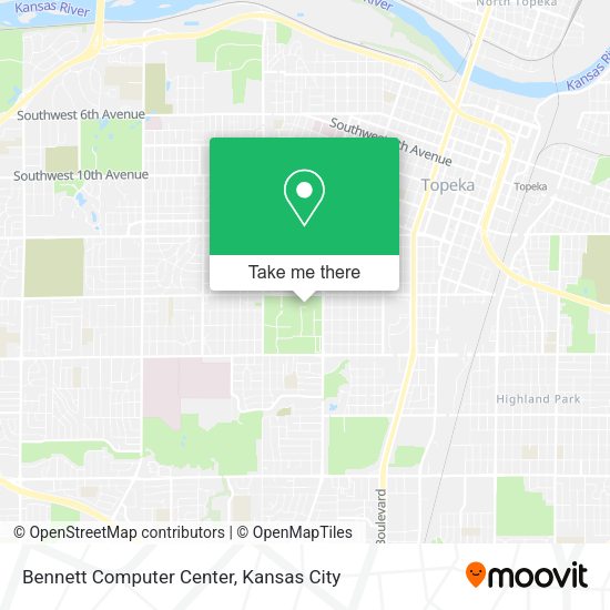 Bennett Computer Center map