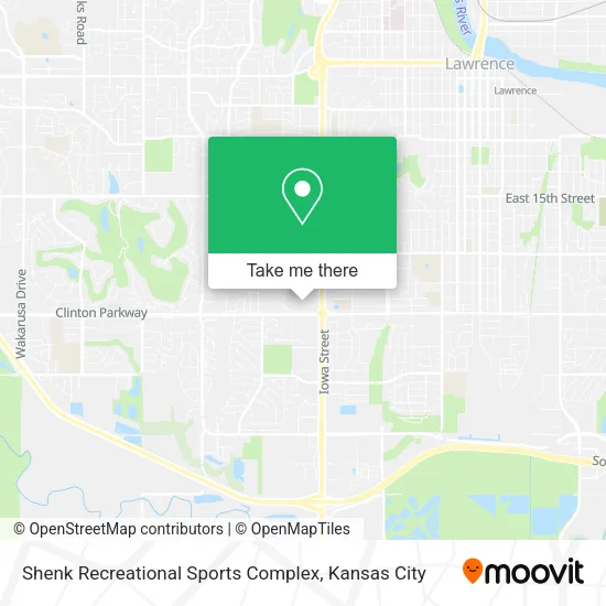Mapa de Shenk Recreational Sports Complex