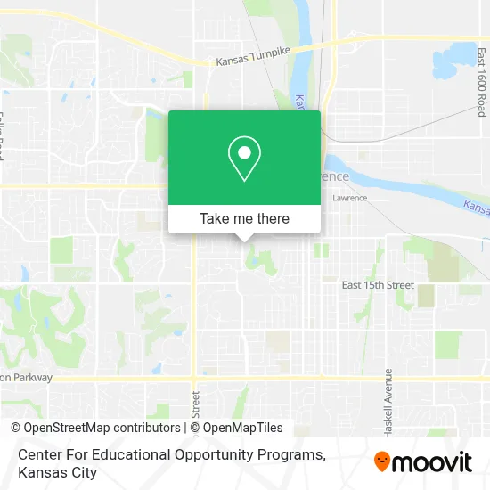 Center For Educational Opportunity Programs map