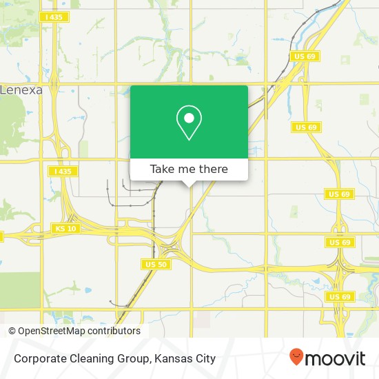 Corporate Cleaning Group map