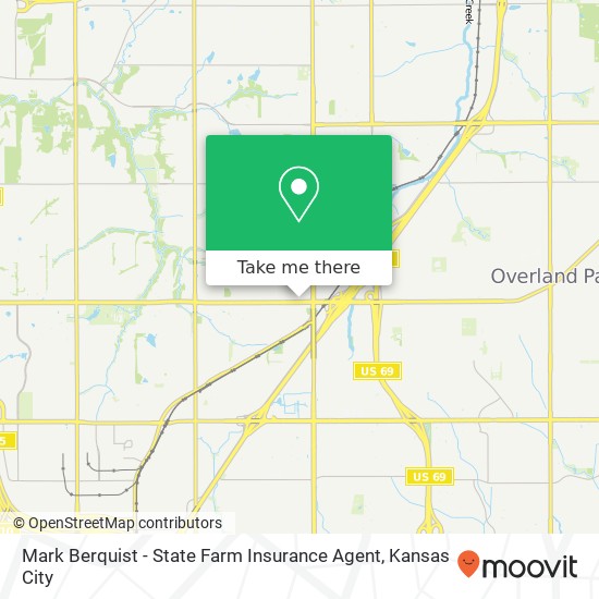 Mapa de Mark Berquist - State Farm Insurance Agent