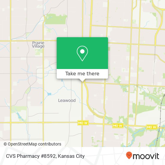 Mapa de CVS Pharmacy #8592
