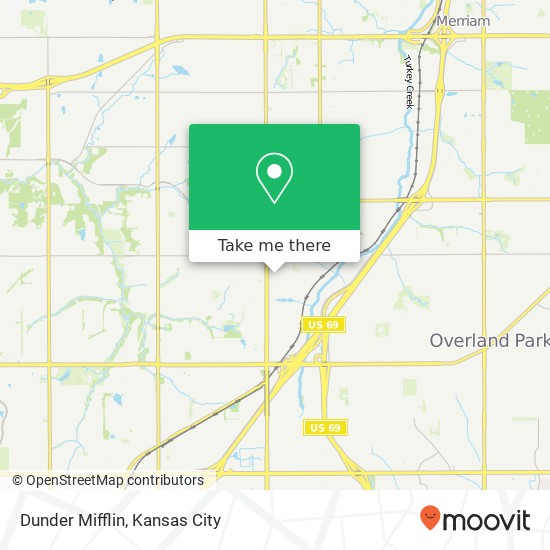 Dunder Mifflin map