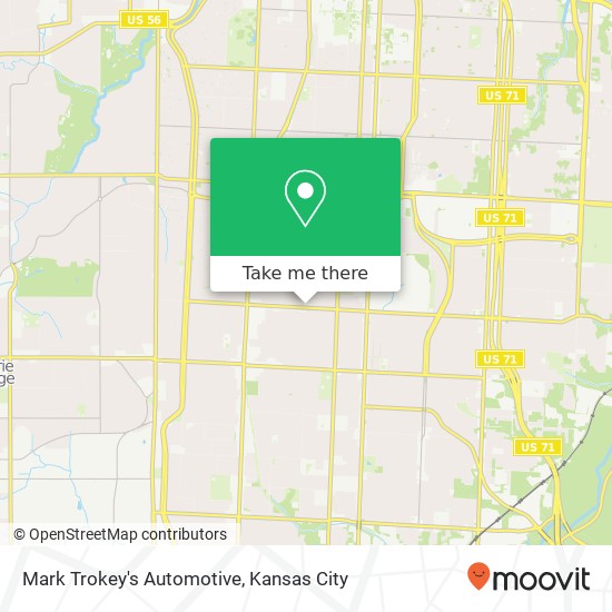 Mapa de Mark Trokey's Automotive