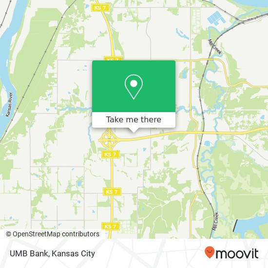 UMB Bank map