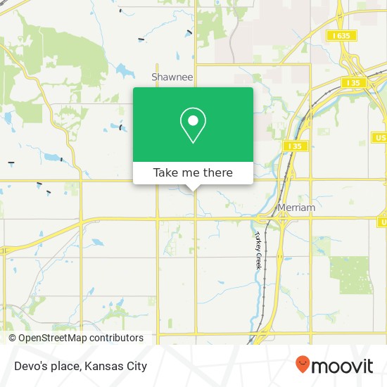 Devo's place map