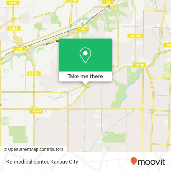 Mapa de Ku medical center