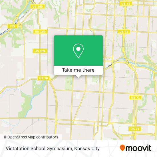 Vistatation School Gymnasium map