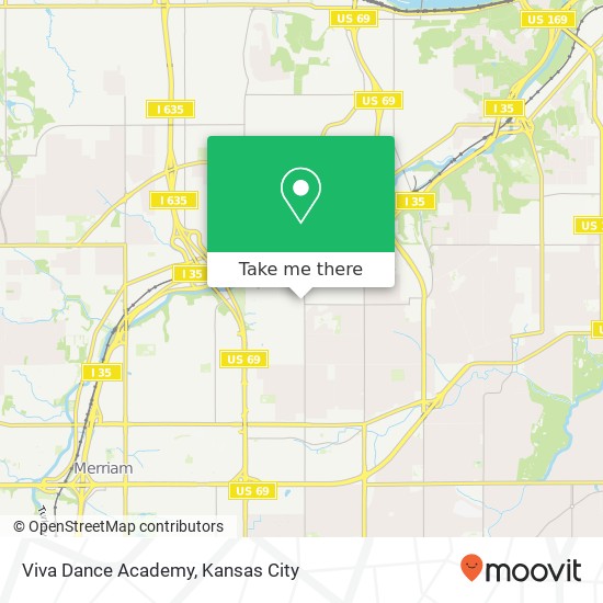 Mapa de Viva Dance Academy