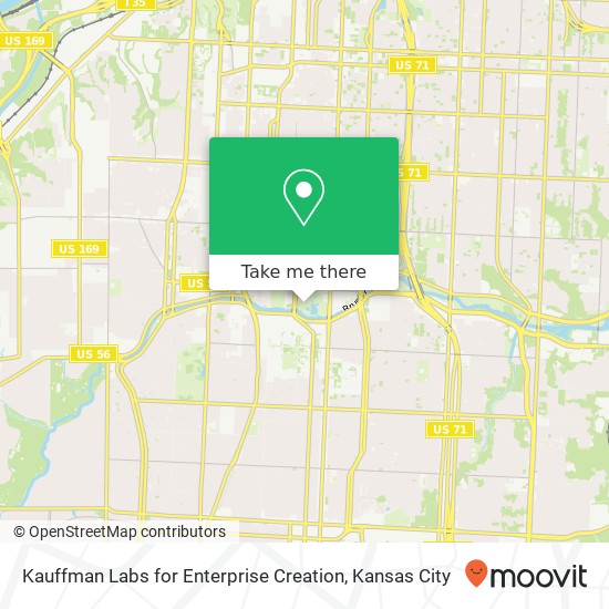 Kauffman Labs for Enterprise Creation map