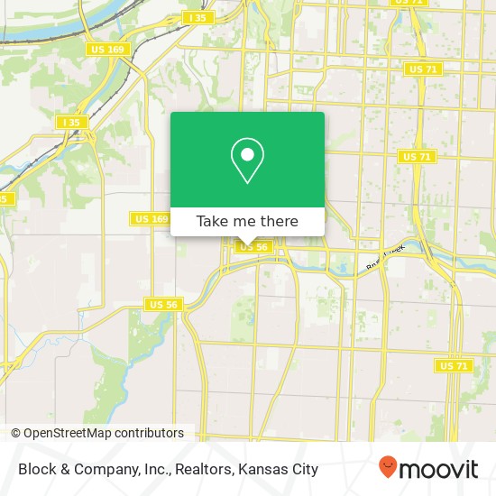 Block & Company, Inc., Realtors map