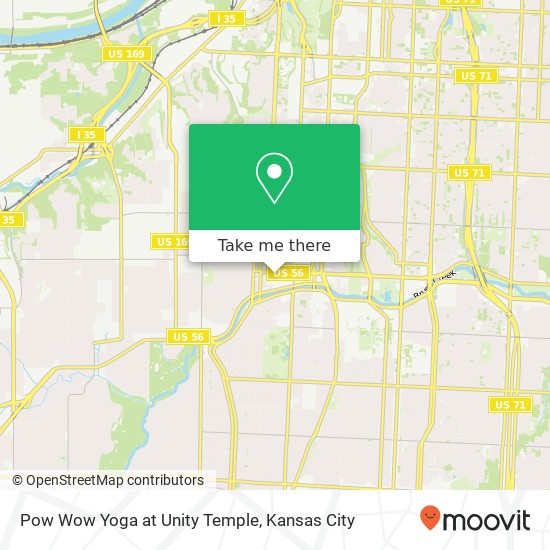Pow Wow Yoga at Unity Temple map