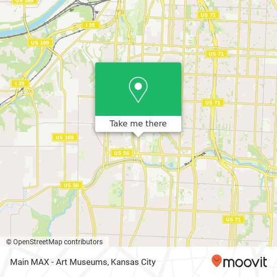 Main MAX - Art Museums map