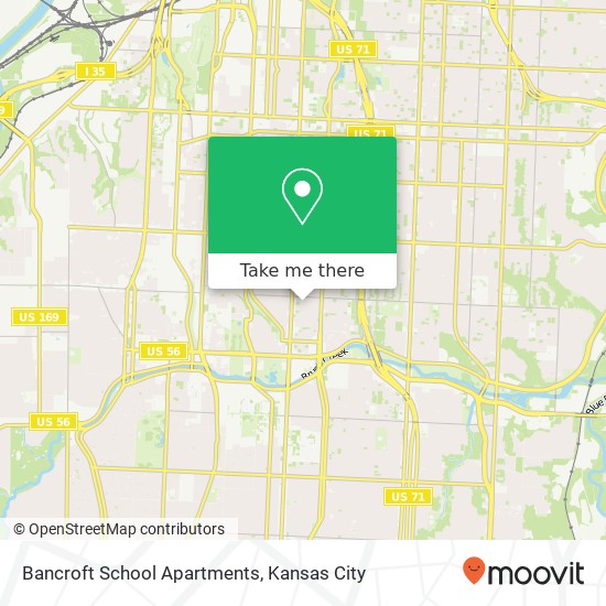 Mapa de Bancroft School Apartments