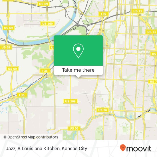 Jazz, A Louisiana Kitchen map