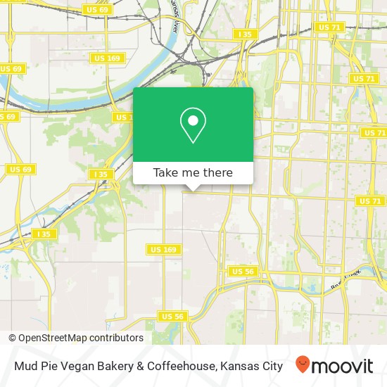 Mapa de Mud Pie Vegan Bakery & Coffeehouse
