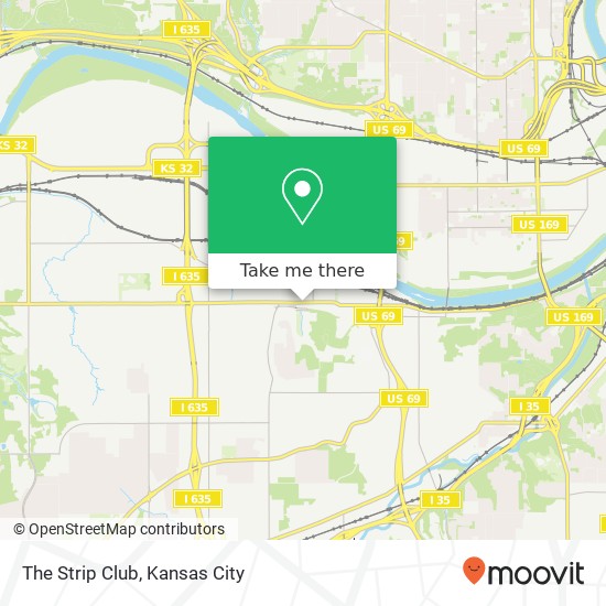 The Strip Club map